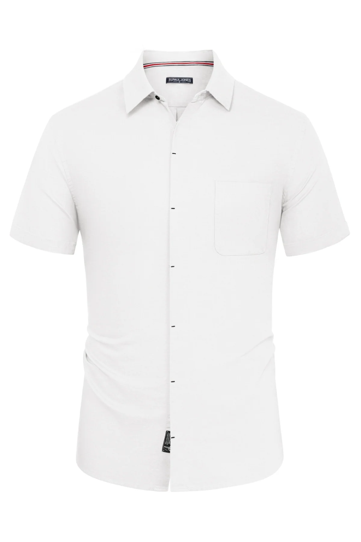 Men Cuban Guayabera Shirt Casual Short Sleeve Button Down Cardigan Shirts Beach Tops Cotton - Image 7