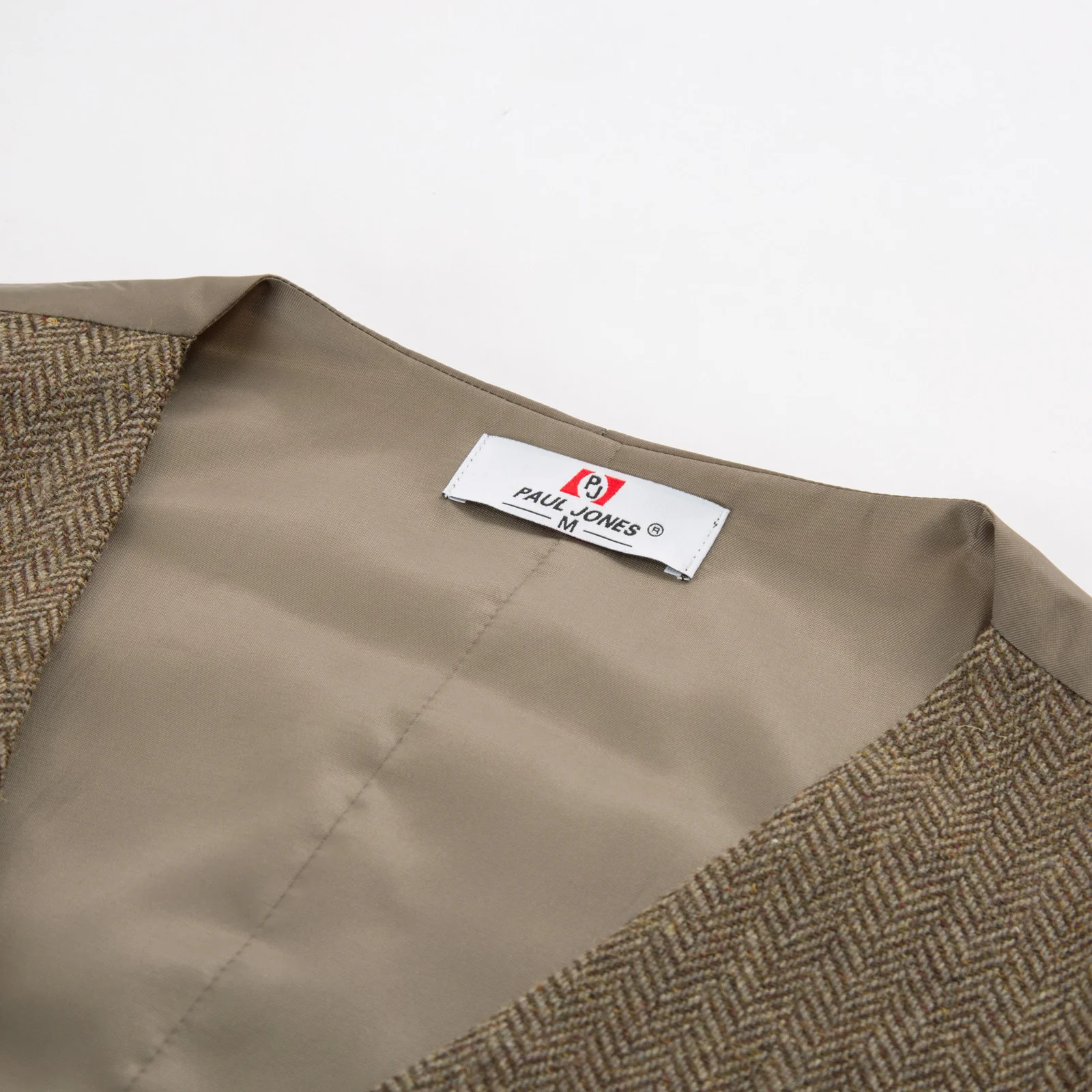 Men’s Slim Fit V-Neck Single Breasted Handkerchief Hem Waistcoat Vest Coat - Image 14