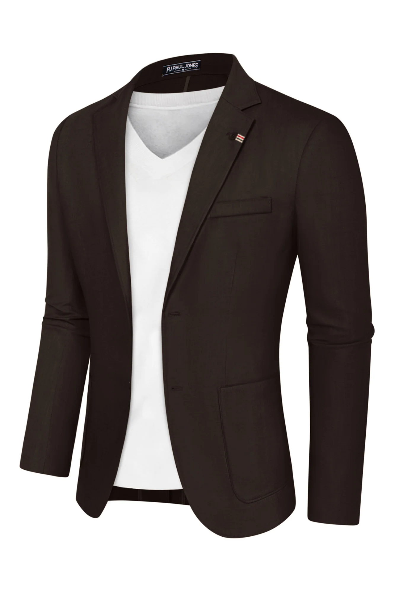 Mens Blazer Casual Cotton-Linen Sport Coat Lightweight 2 Button Unlined Suit Jackets - Image 39