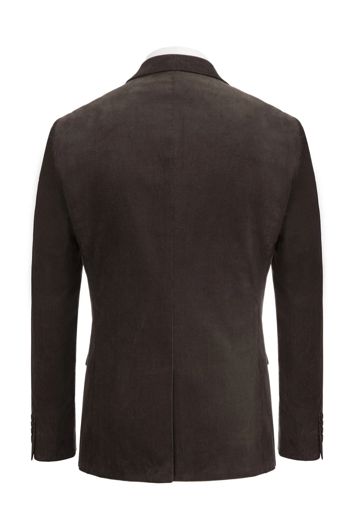 Men's Casual Corduroy Blazer Jacket Slim Fit Two Buttons Sport Leisure Coat - Image 14