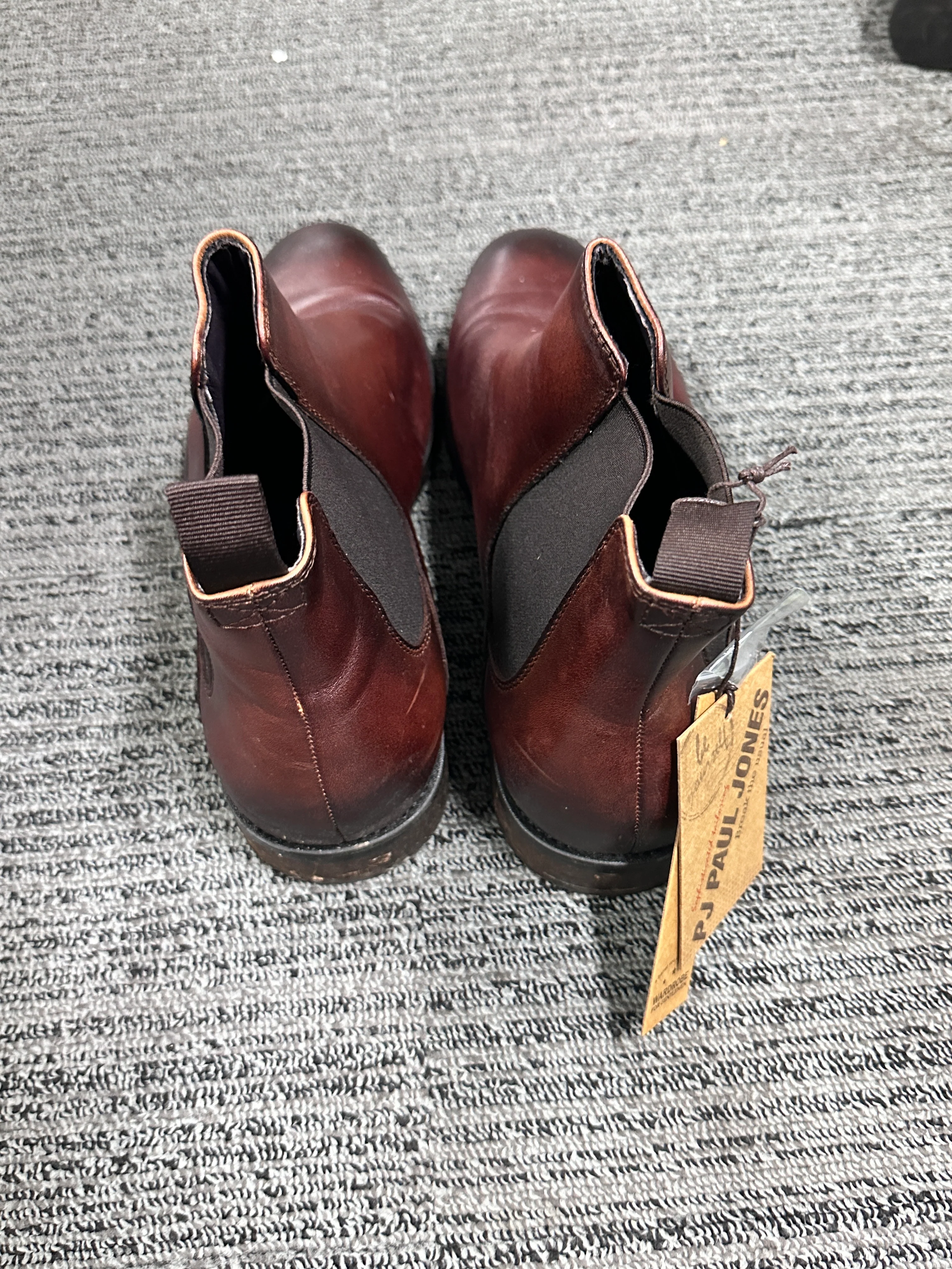 PJ PAUL JONES Men's Leather Lined Dress Oxfords Shoes - Image 3