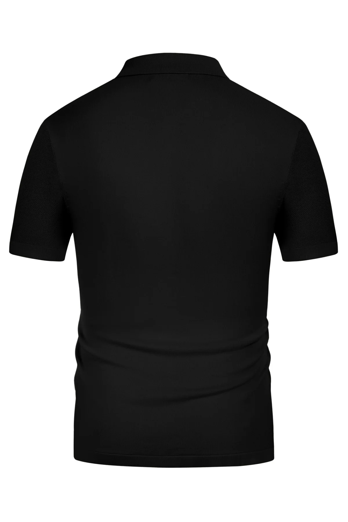 Men's Polo Shirts Breathable Knit Cardigans Shirts Vintage Knitted Shirt Short Sleeve Hollowed Out Casual Clothing - Image 15
