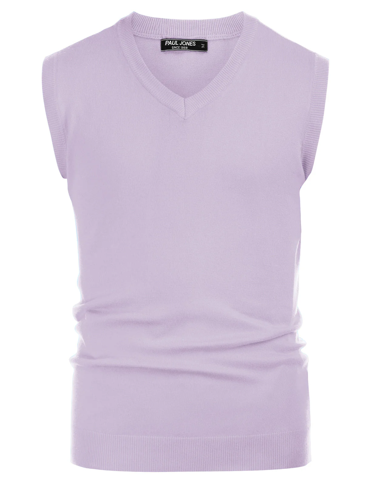 Mens V-Neck Knitted Sweater Vest Solid Plain Sleeveless Pullover Knitwears - Image 12