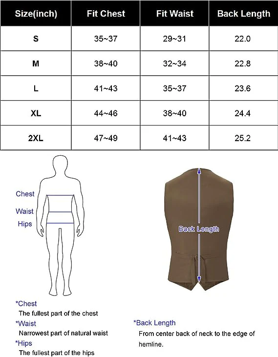 Mens Western Herringbone Suit Vest Tweed Wool Blend Slim Fit Waistcoats - Image 32