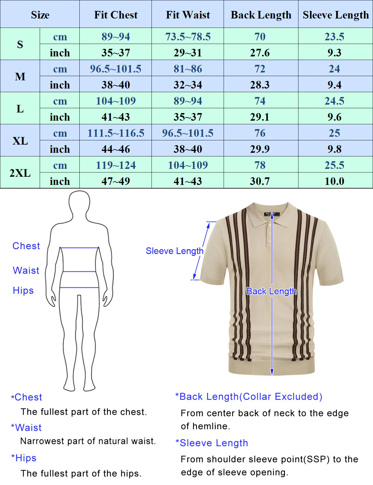 Men's Vintage Stripe Knitted Polo Shirts Short Sleeve Pullover Golf Knit Mens Polo Shirt - Image 38