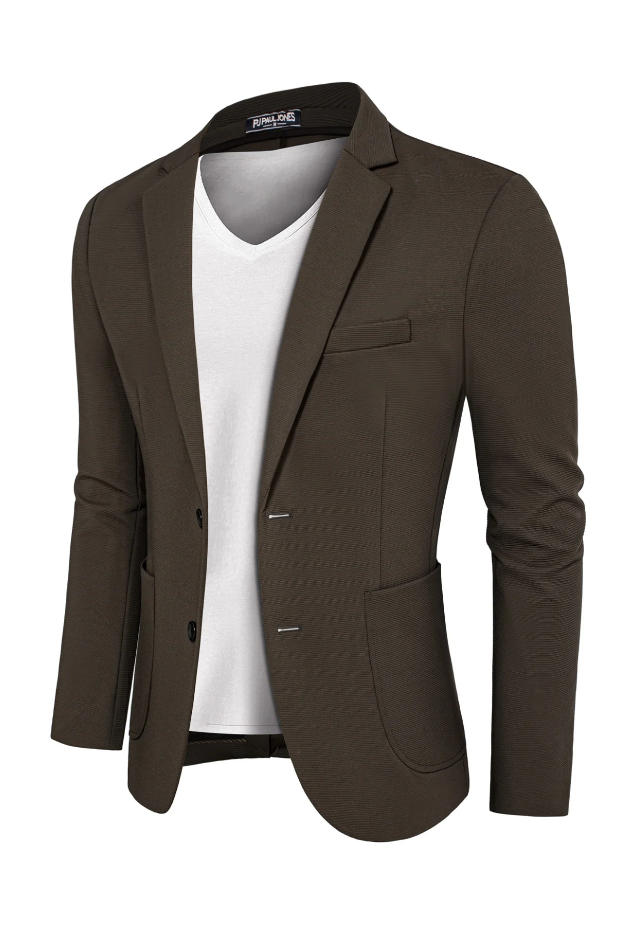 Paul Jones Sakko Herren Sportlich Regular Fit Business Two Buttons Blazers - Image 10