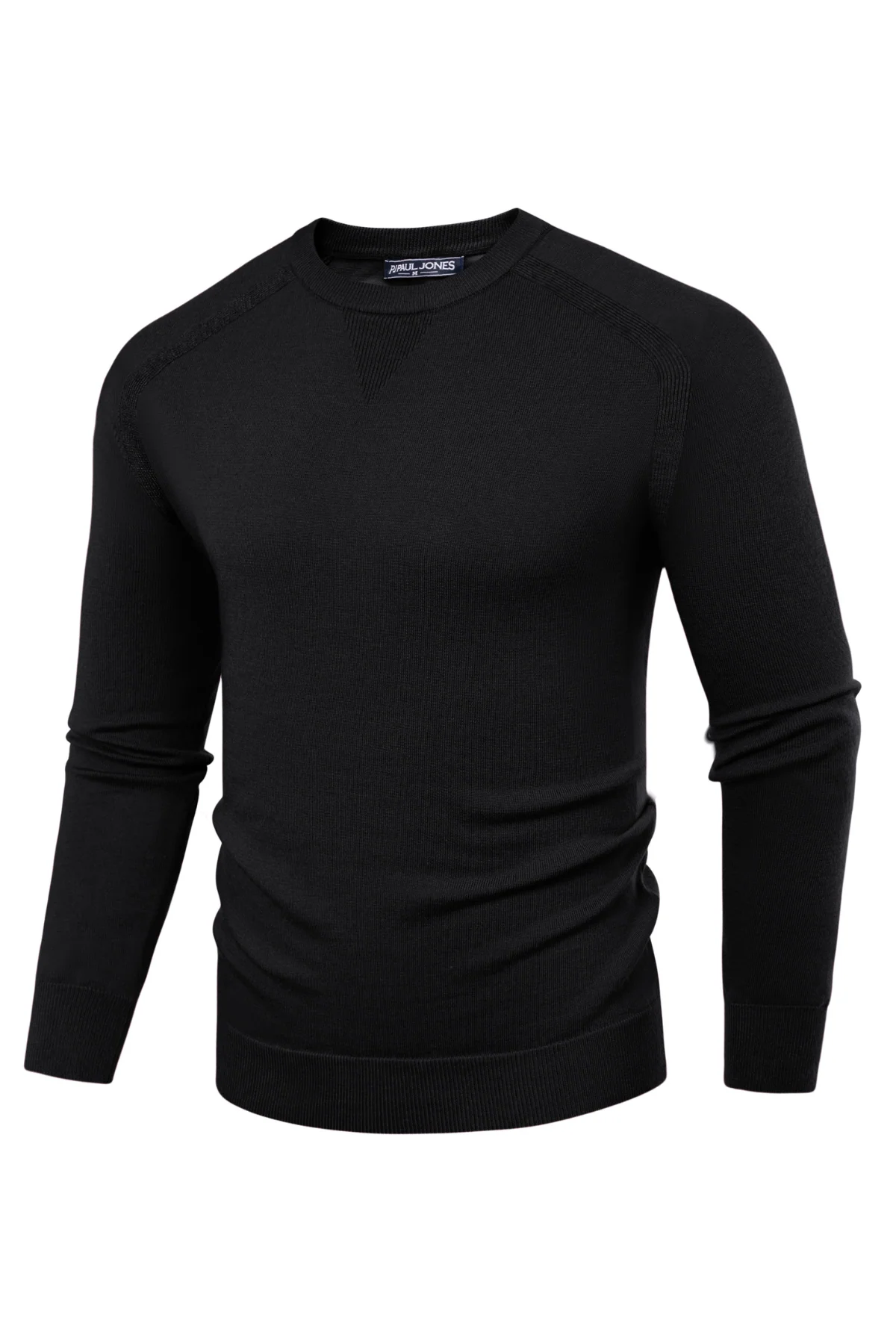 PJ Men's Crewveck Sweaters Casual Crew Neck Sweatshirt Wool Blend Knit Pullovers - Image 13