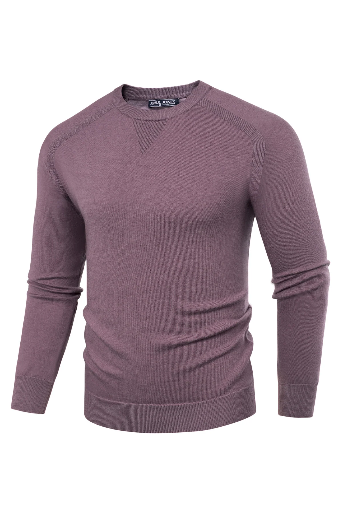 PJ Men's Crewveck Sweaters Casual Crew Neck Sweatshirt Wool Blend Knit Pullovers - Image 24