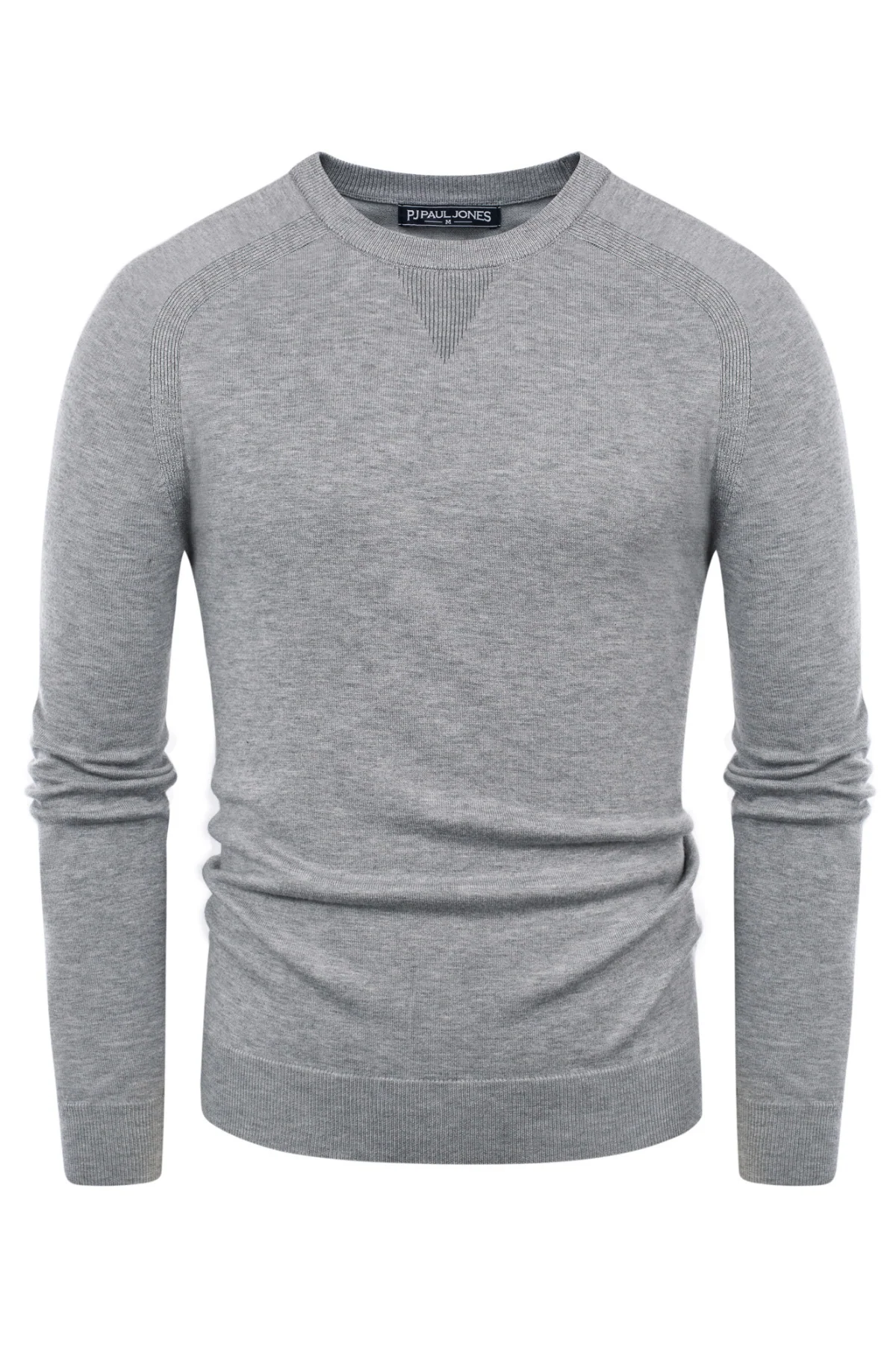PJ Men's Crewveck Sweaters Casual Crew Neck Sweatshirt Wool Blend Knit Pullovers - Image 3