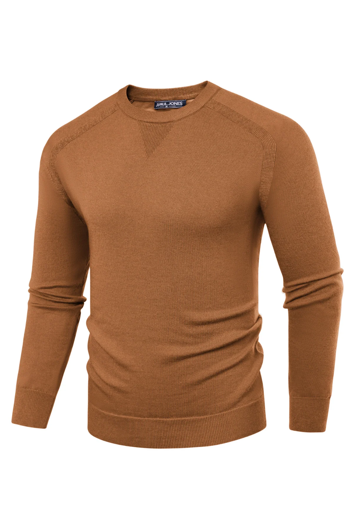 PJ Men's Crewveck Sweaters Casual Crew Neck Sweatshirt Wool Blend Knit Pullovers - Image 40